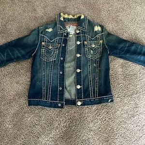 **Original Vintage**  TRUE RELIGION JACKET WITH THE ORIGINAL RIPS EXTREMELY RARE